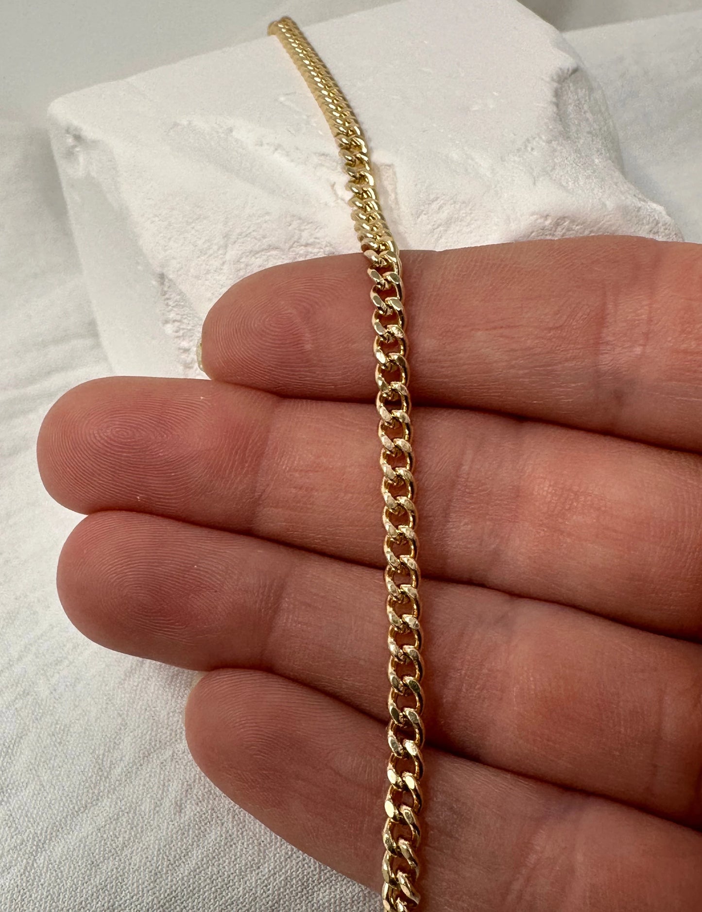 14k Gold Cuban Link Bracelet